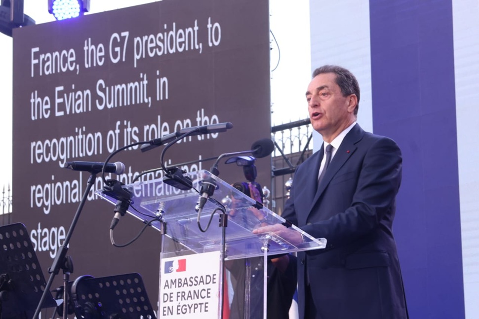 Qonsowa Represents Prime Minister at French National Day Celebration and Delivers Speech on the Occasion