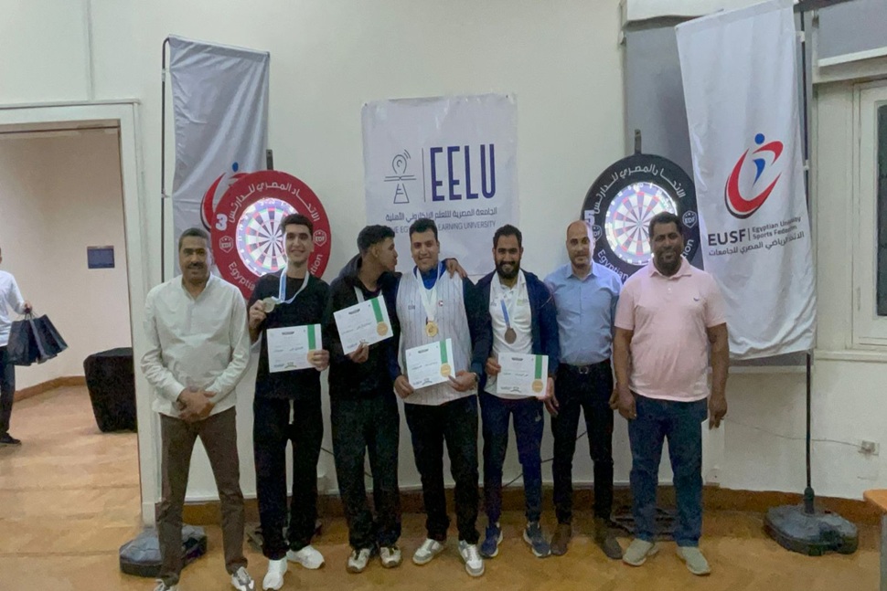 Under the Patronage of the Ministers of Higher Education and Youth & Sports: Results of the Darts Championship for Egyptian Universities and Higher Institutes Announced
